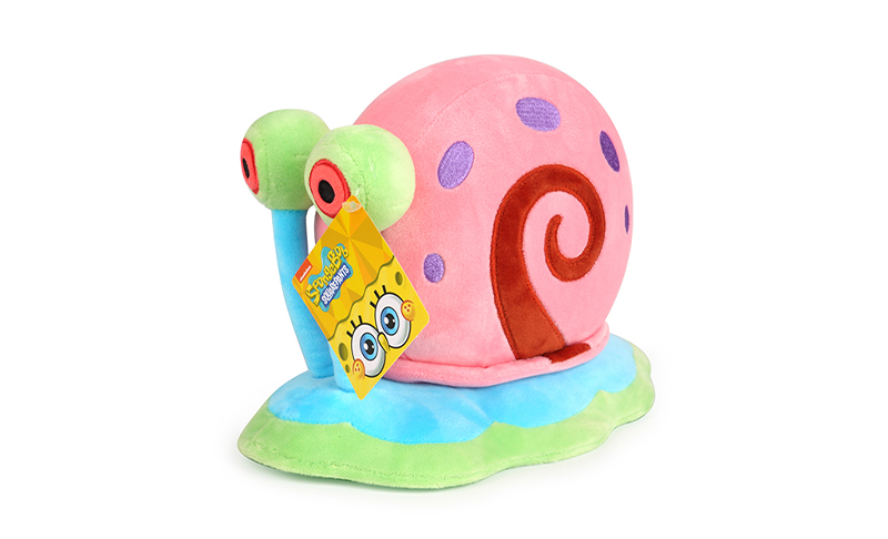 海綿寶寶小蝸毛絨公仔