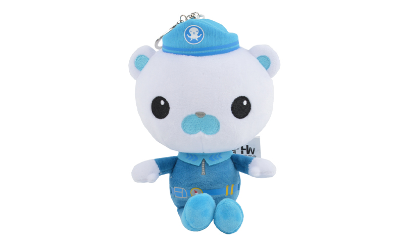 海底小縱隊(duì)巴克隊(duì)長(zhǎng)毛絨玩具